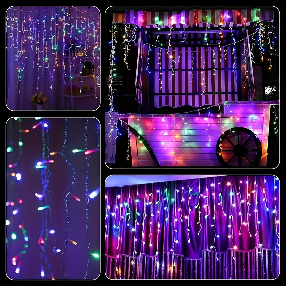 Solar Halloween Decorative Lights - 100 LED 39 Feet Outdoor String Lights with Remote Control and 8 Lighting Modes, IP65 Waterproof, Ideal for Parties, Gardens, Yards, Christmas Trees, Landscape Lighting, Holiday Displays and Festival Illumination