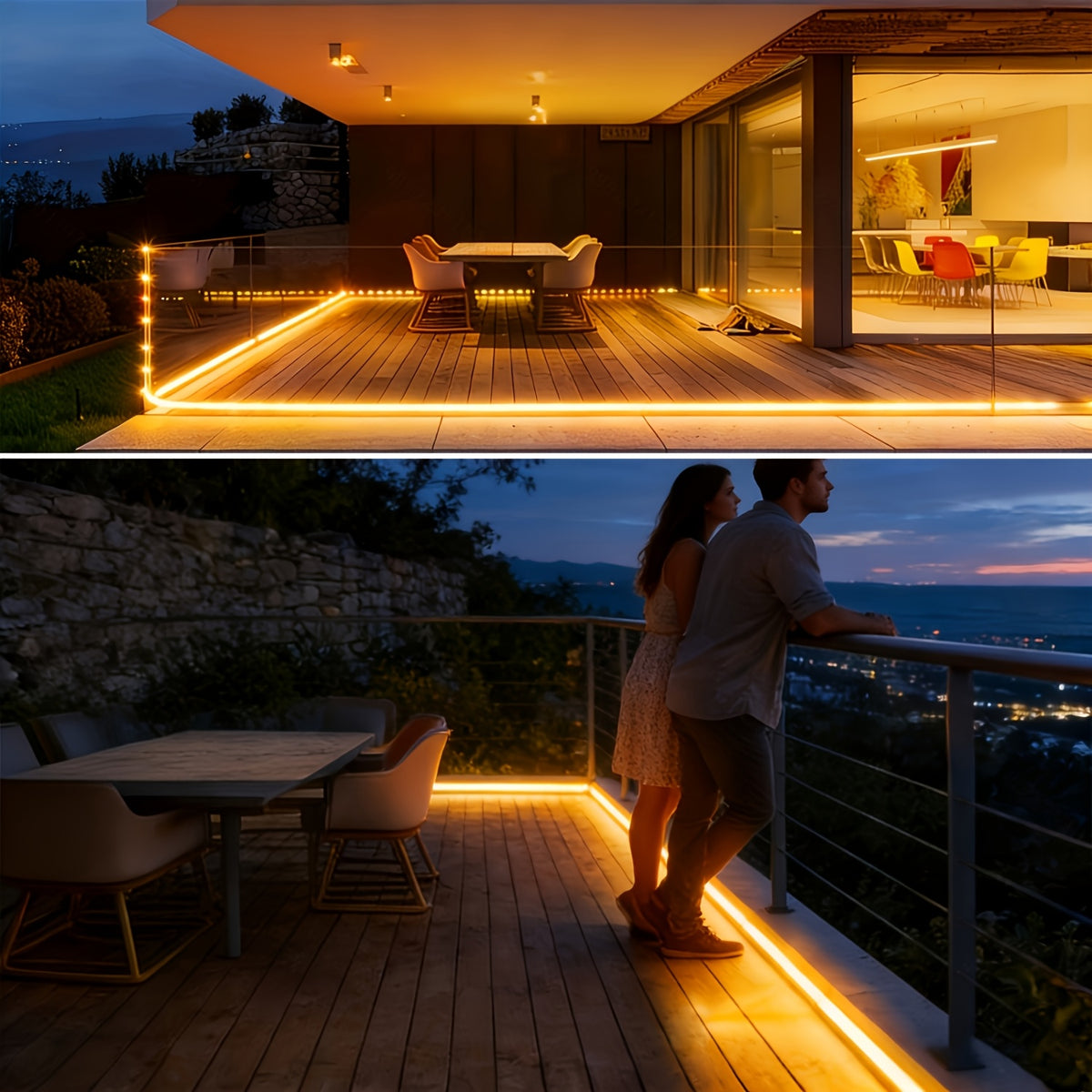 Outdoor Solar Garden String Lights with 100 LED Bulbs, 39 Feet Long, 800mAh Battery, IP44 Protection Rating, Extra-Long Dreamy Light String. 8 Lighting Modes for Worry-Free Use. Ideal for Decorating Your Yard, Porch, Trees and Patio.