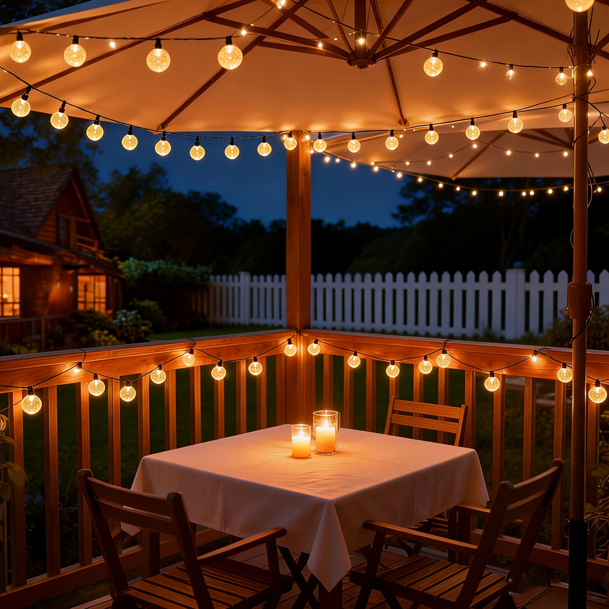 100/50/20 LED Outdoor Solar String Lights, 8 Modes Fairy String Lights, Light Sensor On/Off, Approximately 85 Lumens, IP68 Waterproof, Decorative Lighting for Festivals, Suitable for Weddings, Parties, Yards, Gardens, Camping, Cafés and Balls